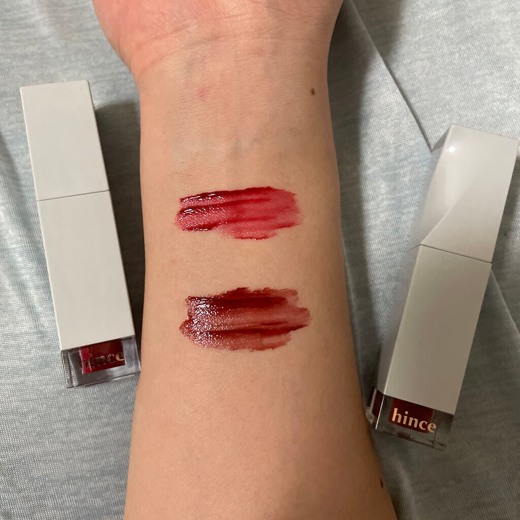 ムードインハンサーリキッドグロウ/hince/口紅を使ったクチコミ(1枚目)