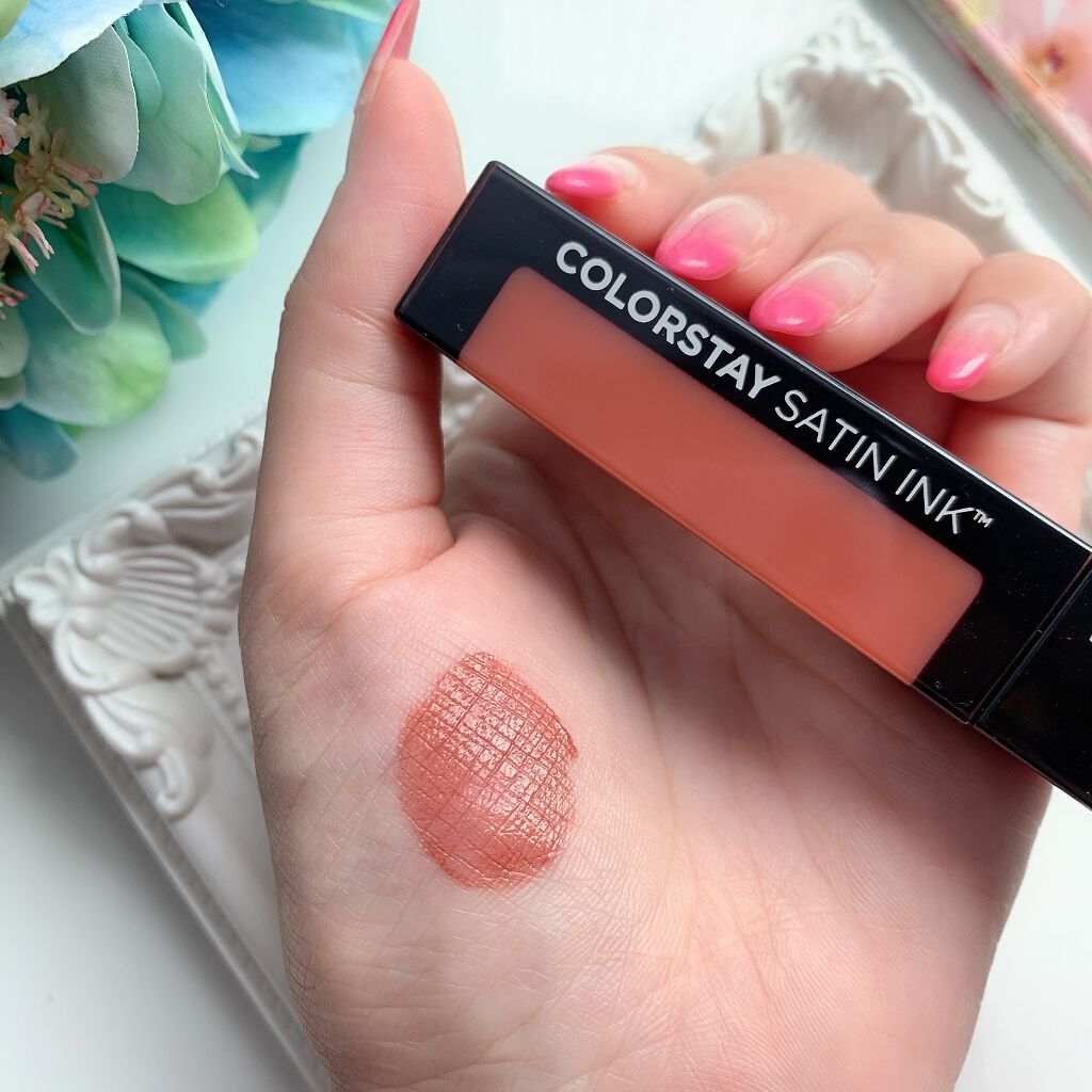 カラーステイ サテン インク/REVLON/口紅を使ったクチコミ(6枚目)