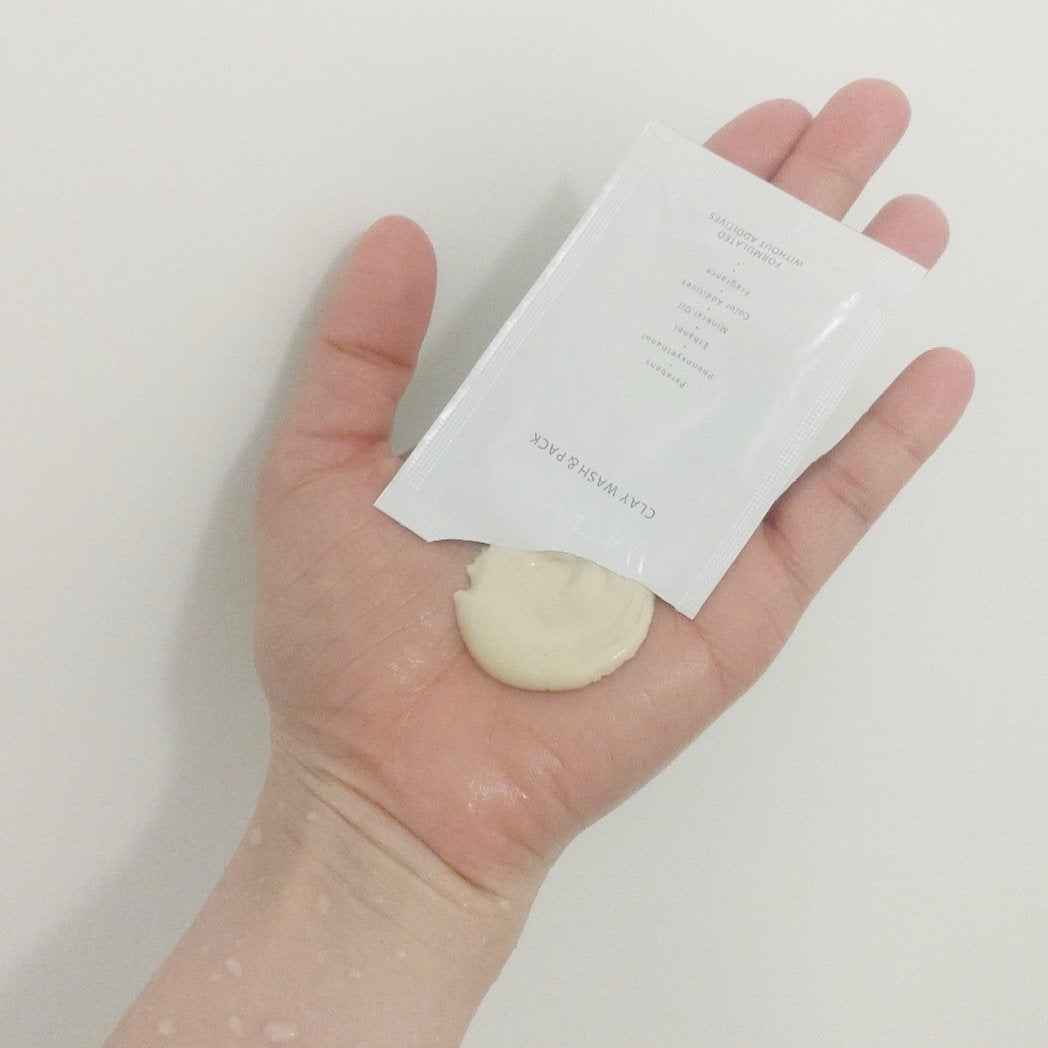 ウィズアウト クレイウォッシュ&パック/WITHOUT/洗顔フォームを使ったクチコミ(2枚目)