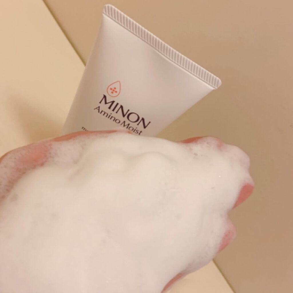 アミノモイスト モイストクリーミィ ウォッシュ/ミノン/洗顔フォームを使ったクチコミ(6枚目)