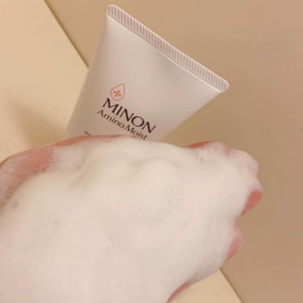 アミノモイスト モイストクリーミィ ウォッシュ/ミノン/洗顔フォームを使ったクチコミ(6枚目)