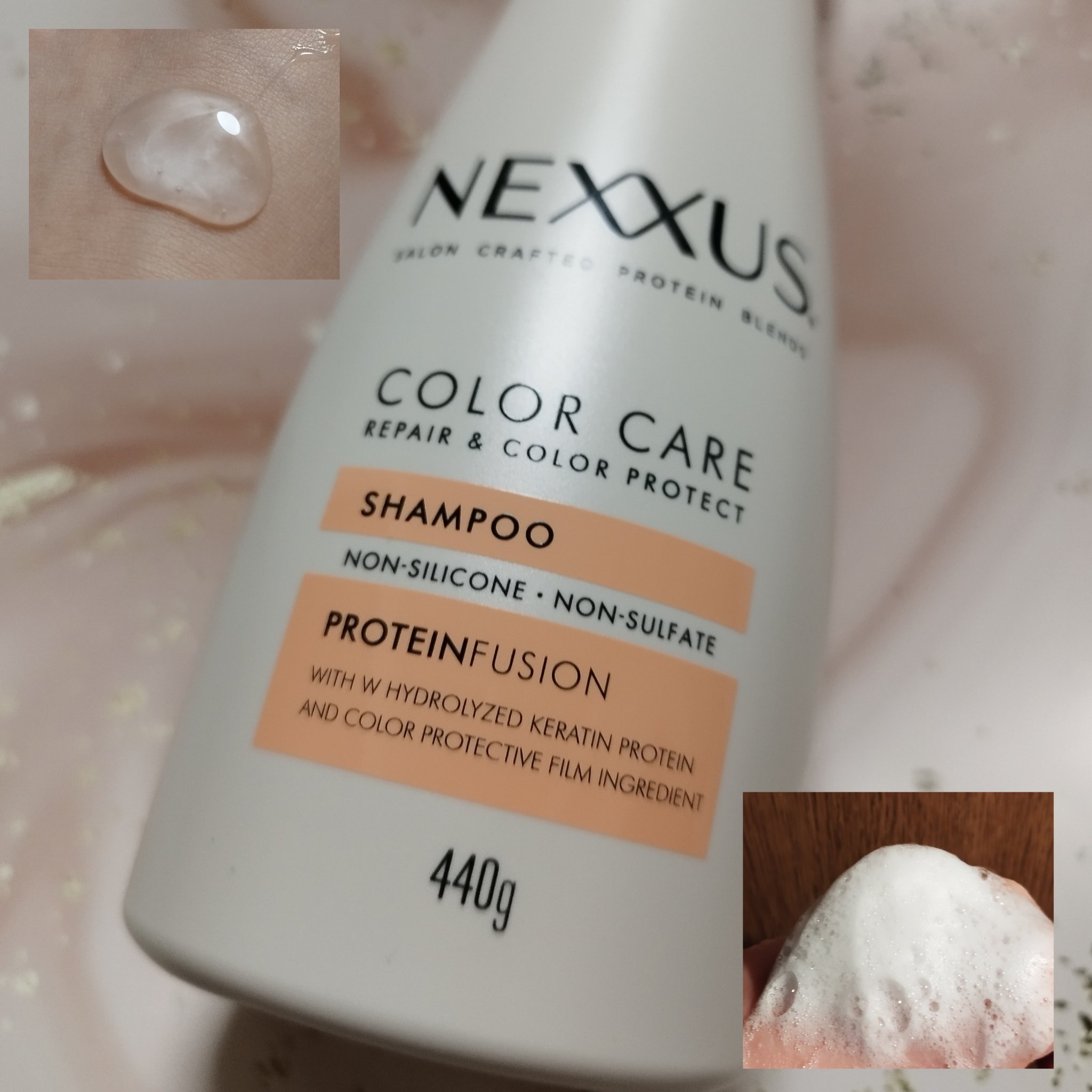 ネクサス リペア＆カラープロテクト シャンプー／トリートメント/NEXXUS(ネクサス)/市販シャンプーを使ったクチコミ（2枚目）