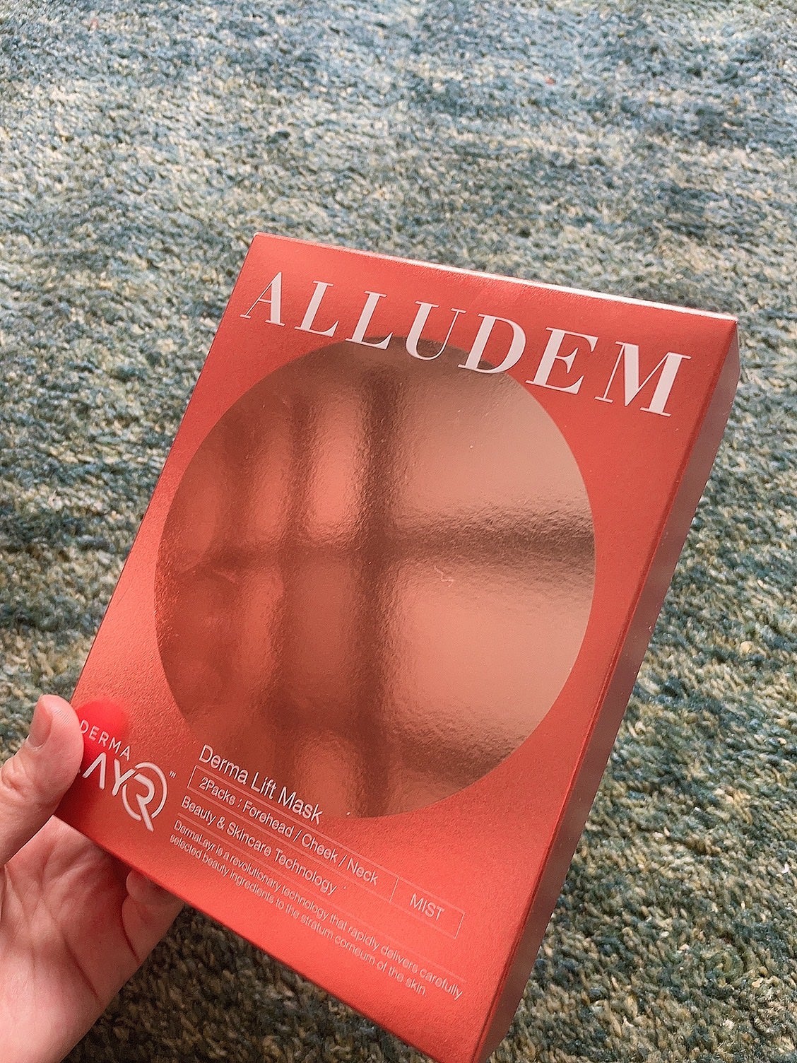 Derma Lift Mask/ALLUDEM/スキンケアキットを使ったクチコミ(1枚目)