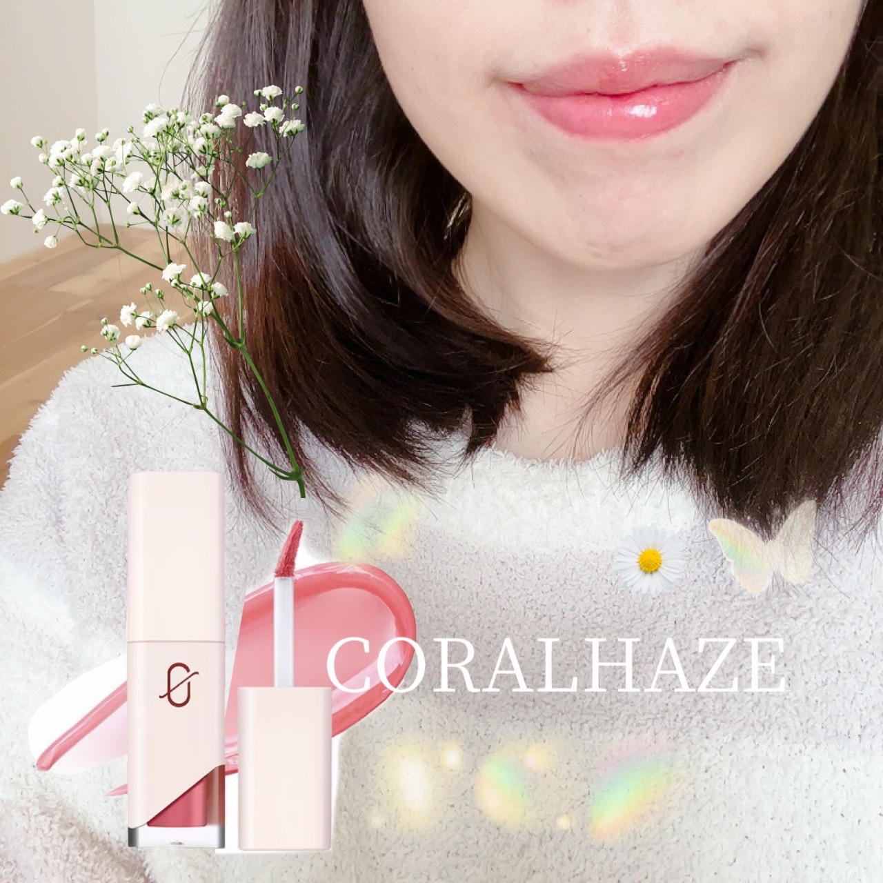 mood glow tint/Coralhaze/口紅を使ったクチコミ（1枚目）