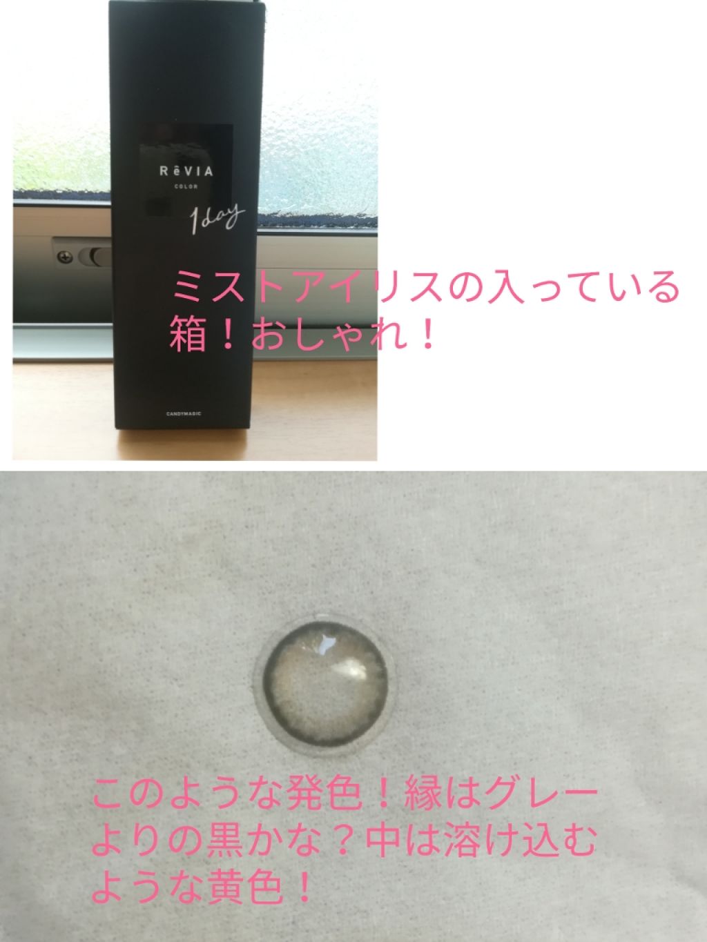 ReVIA 1day/ReVIA/ワンデー(1DAY)カラコンを使ったクチコミ(3枚目)