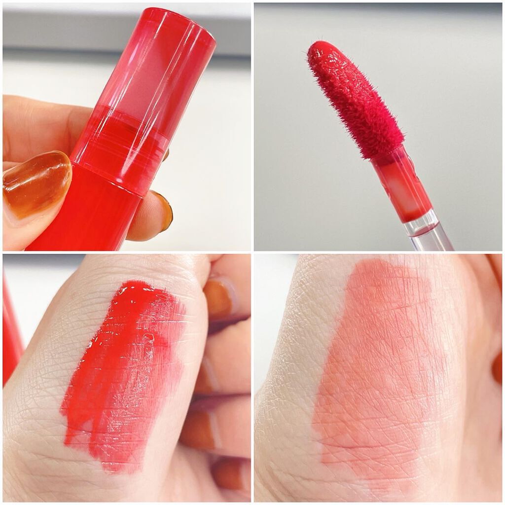 3CE SYRUP LAYERING TINT/3CE/リップグロスを使ったクチコミ(4枚目)