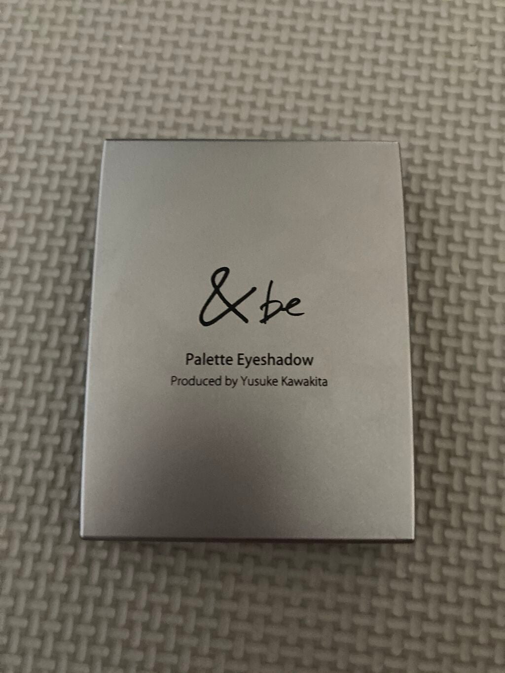 パレットアイシャドウ/&be/アイシャドウパレットを使ったクチコミ(1枚目)