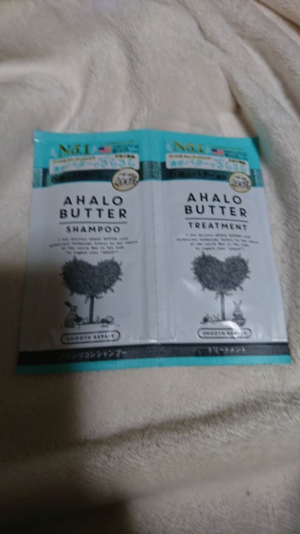 スムースリペア バターとハーブシロップのモコモコ泡シャンプー/バターとハーブミルクのさらさらトリートメント/AHALO BUTTER/シャンプー・コンディショナーを使ったクチコミ(1枚目)