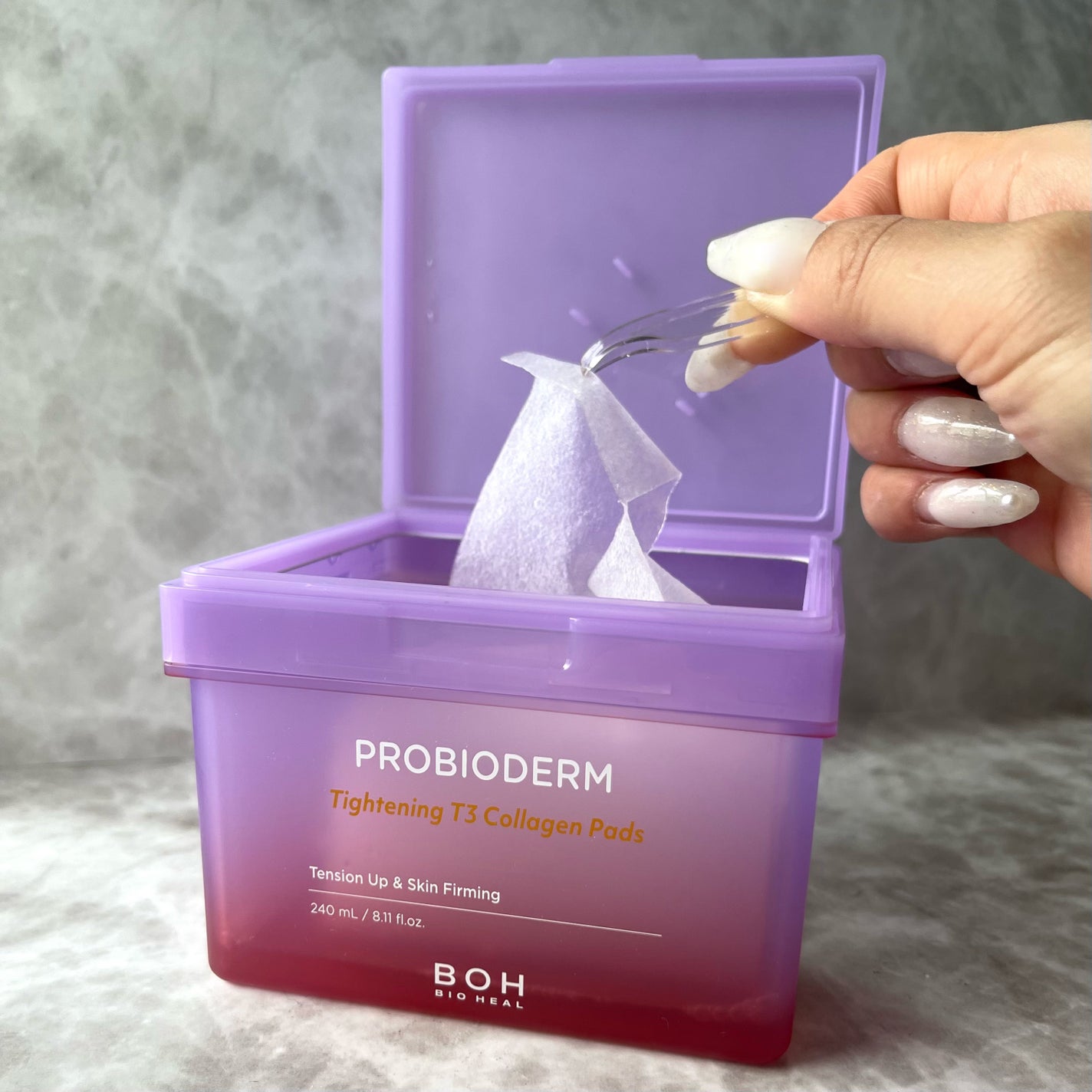 プロバイオダームタイトニングT3コラーゲンパッド/BIOHEAL BOH/トナーパッドを使ったクチコミ(6枚目)