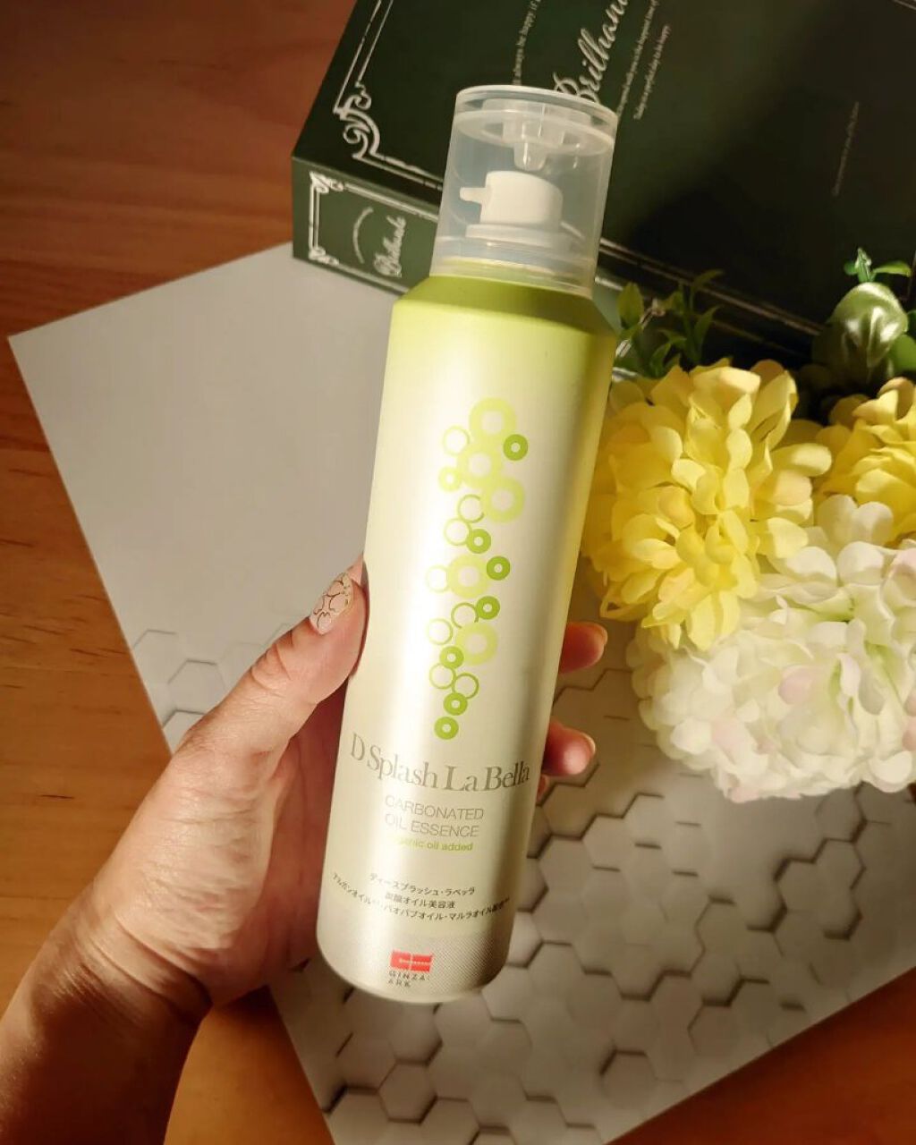 ディースプラッシュ・ラベッラ 炭酸オイル美容液/GINZA:ARK/ネック・デコルテケアを使ったクチコミ（1枚目）