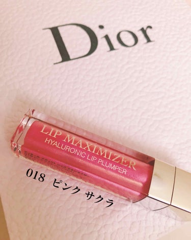 Dior
アディクト リップ マキシマイザー
018 ピンク サクラ

リップはやっぱりDiorが大好き！

ってことで気になってたサクラ色🌸

もうネットで買っちゃおうかな？って思ってましたが、ちゃん