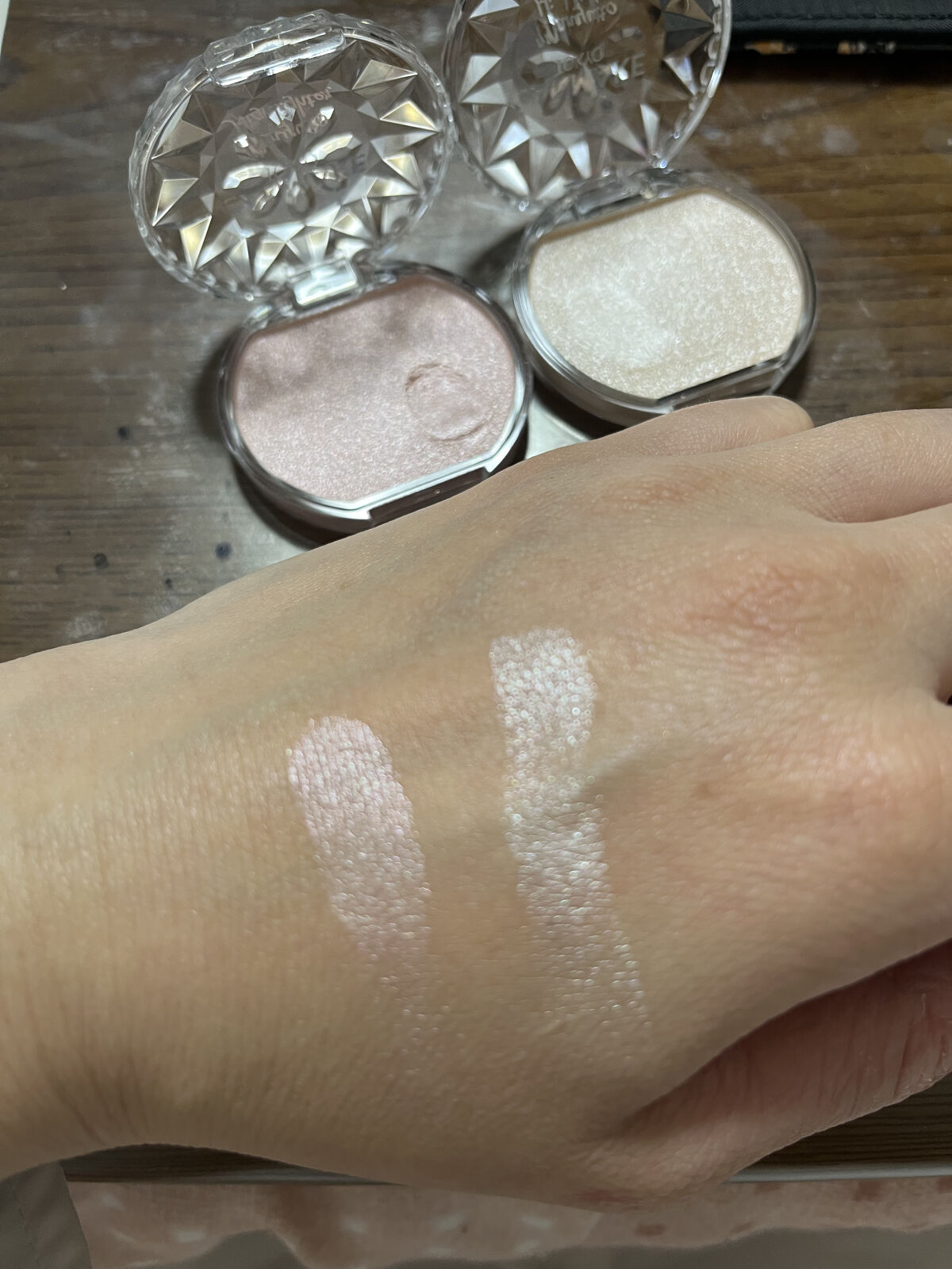 むにゅっとハイライター/キャンメイク/クリームハイライトを使ったクチコミ（2枚目）