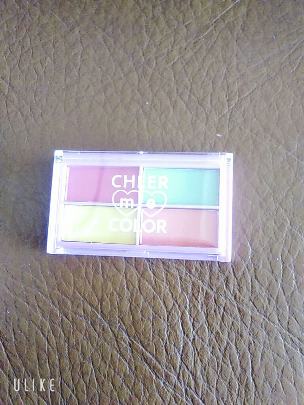 CHEER me COLOR アイシャドウ/セリア/アイシャドウパレットを使ったクチコミ(2枚目)