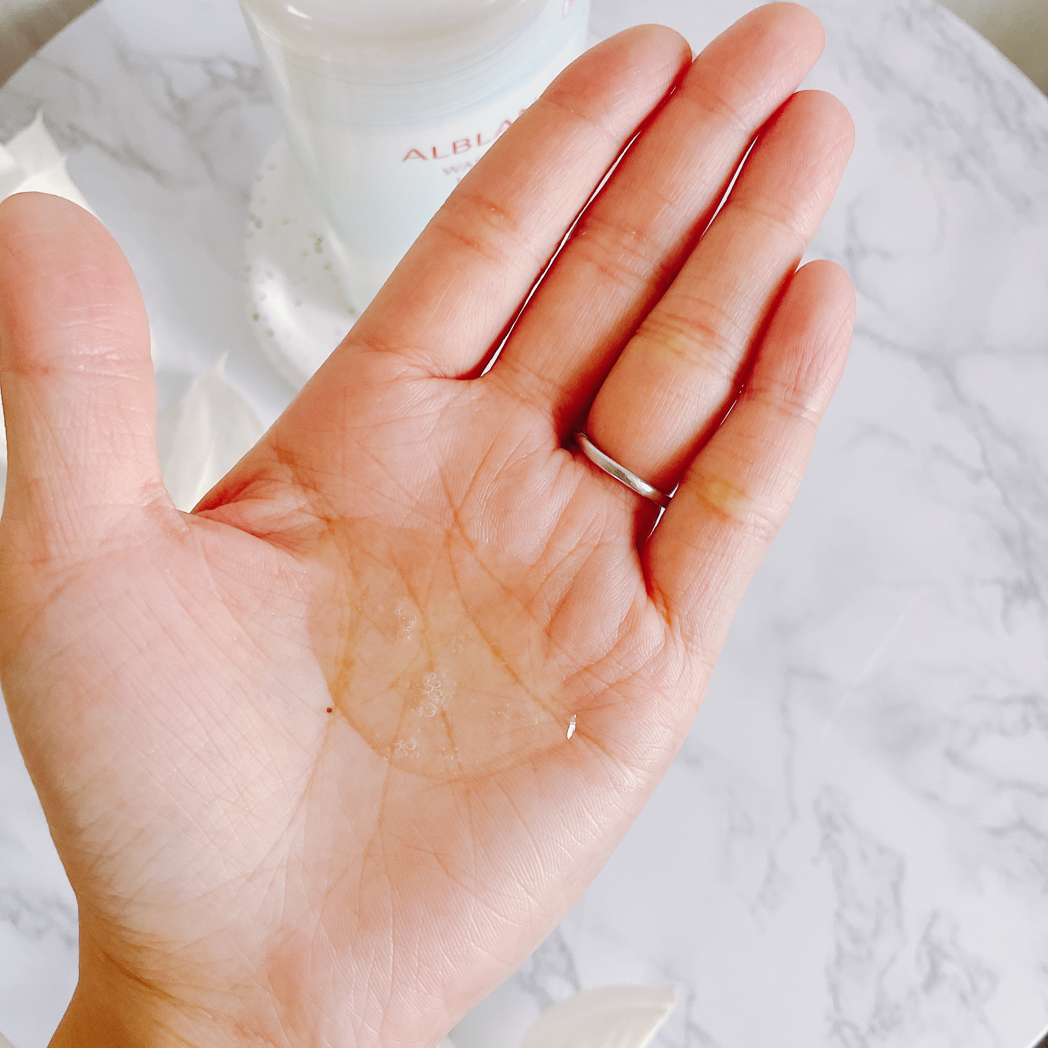 ウォッシングリキッド/ALBLANC/その他洗顔料を使ったクチコミ（3枚目）