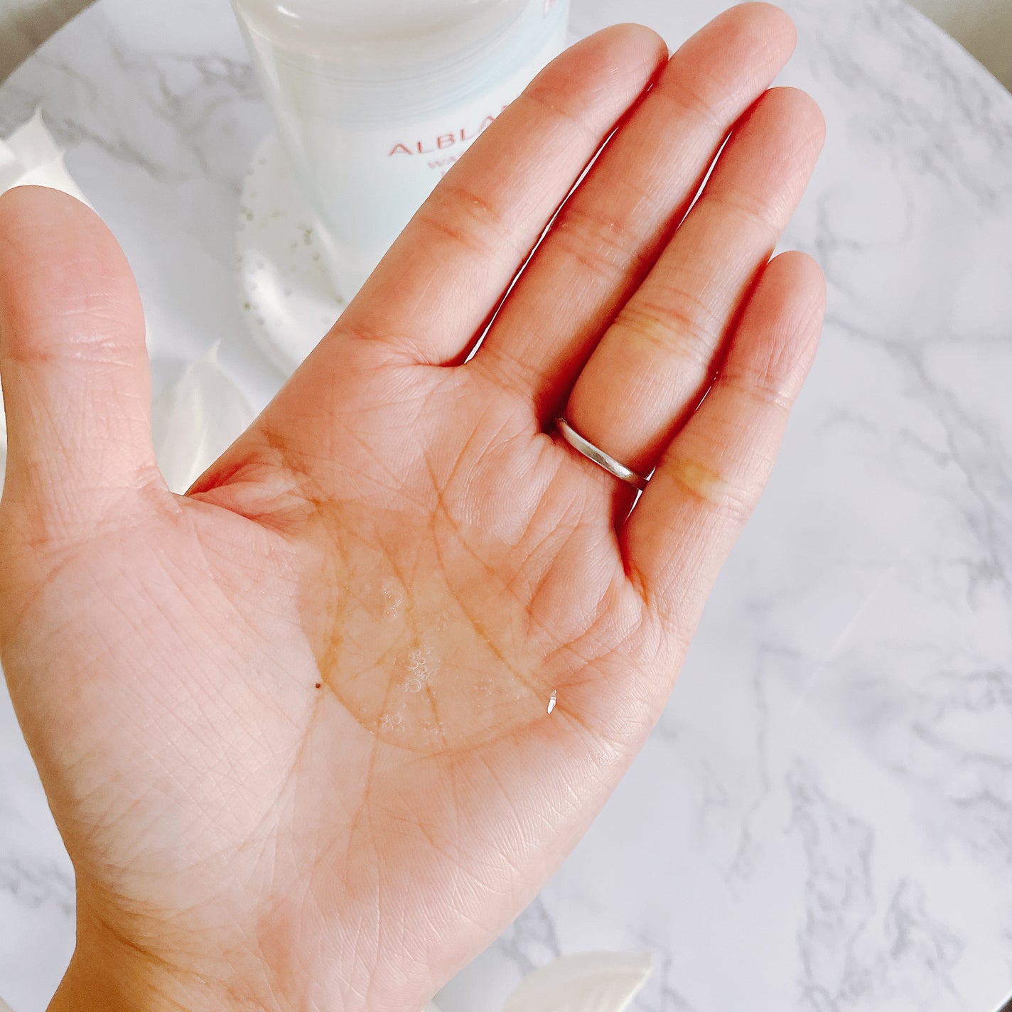 ウォッシングリキッド/ALBLANC/その他洗顔料を使ったクチコミ(3枚目)