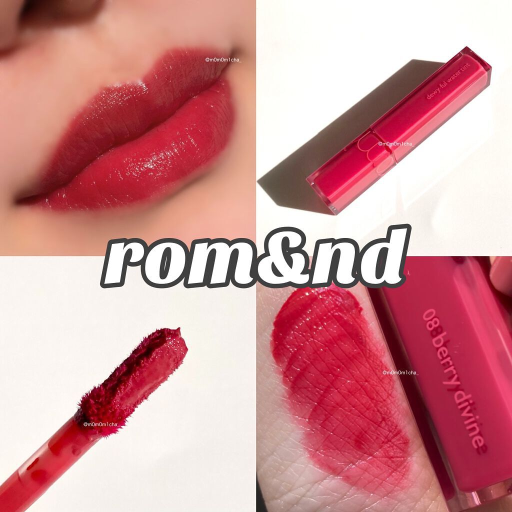 デュイフルウォーターティント/rom&nd/リップティントを使ったクチコミ(1枚目)