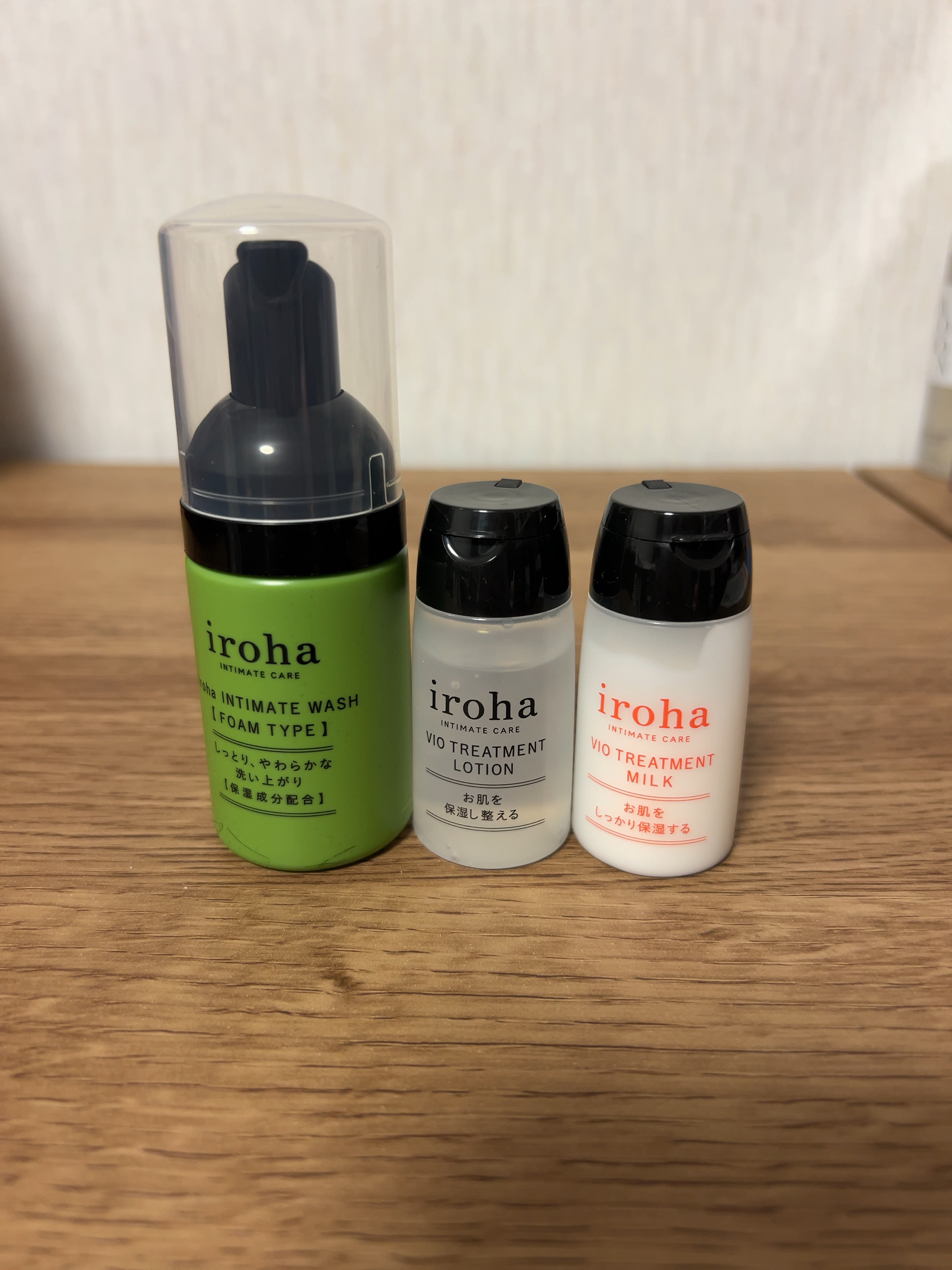 iroha INTIMATE CARE イロハ インティメート ケアトライアル セットのクチコミ「

🐈‍⬛iroha INTIMATE TRIAL SET🐾


デリケートゾーン用ソープはも.....」（1枚目）