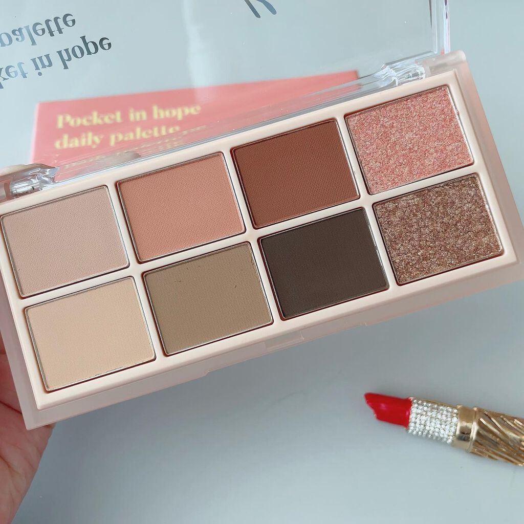 Pocket in Hope daily palette/Hope Girl/アイシャドウパレットを使ったクチコミ（2枚目）