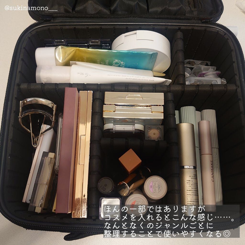 Viemior 化粧ポーチ メイクボックス プロ用/Viemior/化粧ポーチを使ったクチコミ(5枚目)