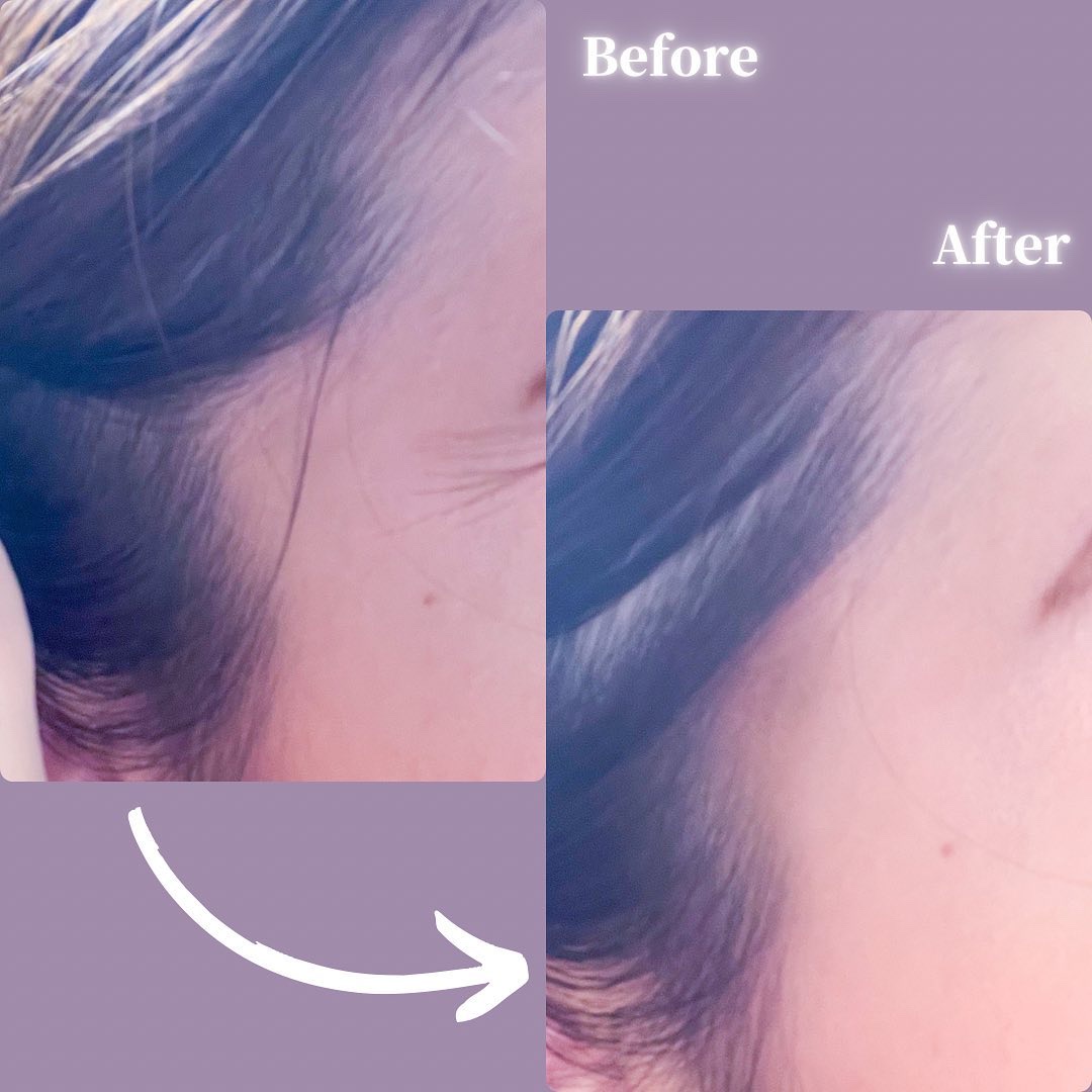 ヘアメイクパウダー/CEZANNE/ヘアケア・スタイリングを使ったクチコミ（3枚目）