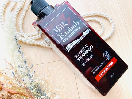 センシティブ シャンプー / トリートメント ダマスクローズ/ミルクバオバブ/市販シャンプーを使ったクチコミ(4枚目)