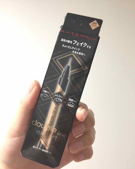 ダブルラインエキスパート/KATE/リキッドアイライナーを使ったクチコミ(1枚目)