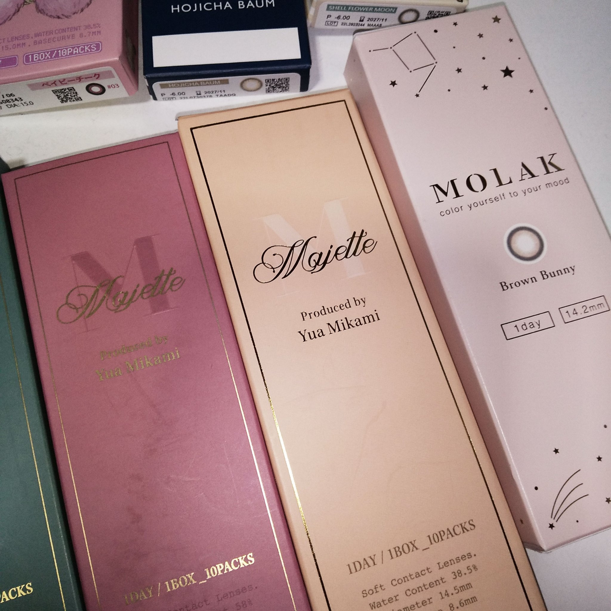 ベイビーモテコン ベイビーベイビー/モテコン/カラーコンタクトレンズを使ったクチコミ（3枚目）