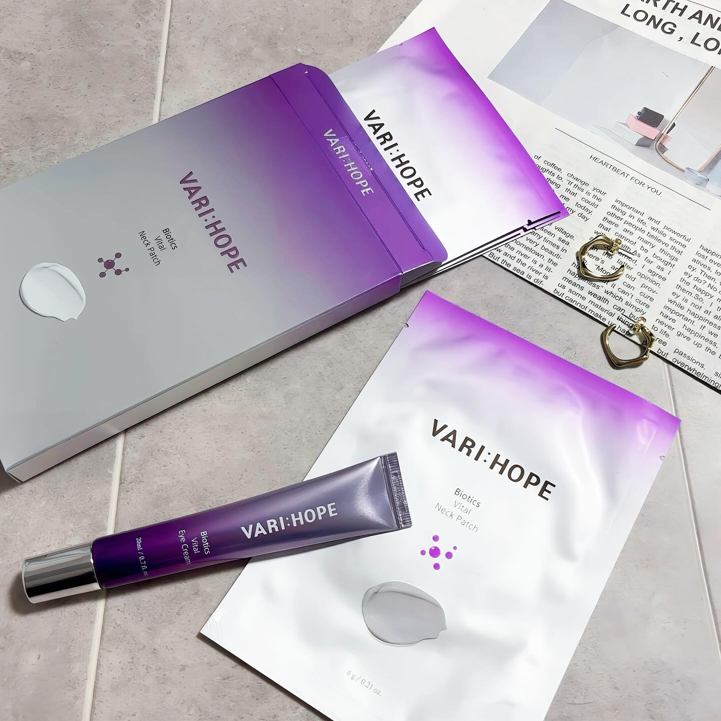 バイオティックスボリュームアイクリーム/VARI:HOPE/アイケア・アイクリームを使ったクチコミ（1枚目）