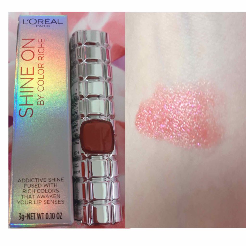 シャインオン/ロレアル パリ/口紅を使ったクチコミ（1枚目）