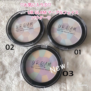 UR GLAM　MARBLE FACE POWDER/U R GLAM/プレストパウダーを使ったクチコミ（1枚目）