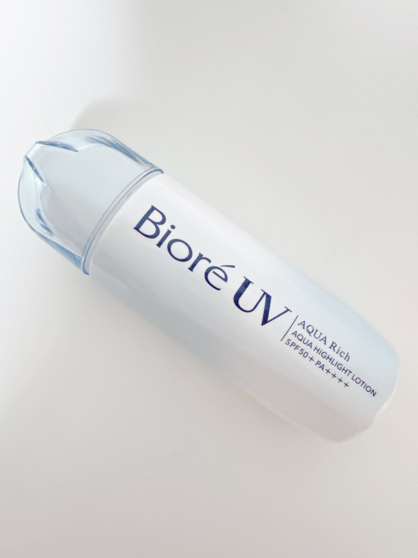 ビオレUV アクアリッチ アクアハイライトローション(水層ハイライトUV)/ビオレ/日焼け止めローションを使ったクチコミ(1枚目)