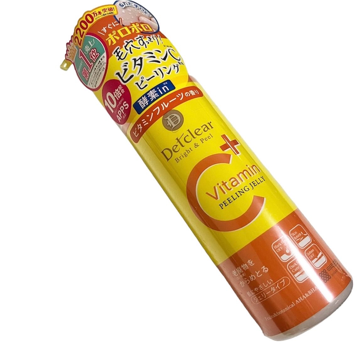 DETクリア ブライト＆ピール ピーリングジェリー<ミックスフルーツの香り> 180ml/Detclear/ピーリングを使ったクチコミ（1枚目）