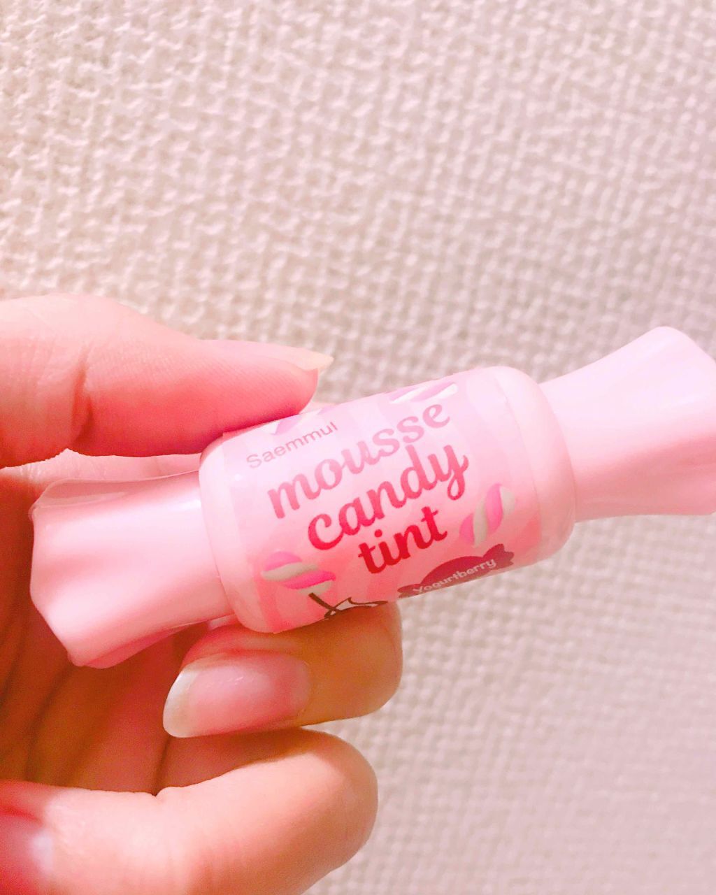 ムース キャンディー ティント/the SAEM/リップティントを使ったクチコミ（1枚目）
