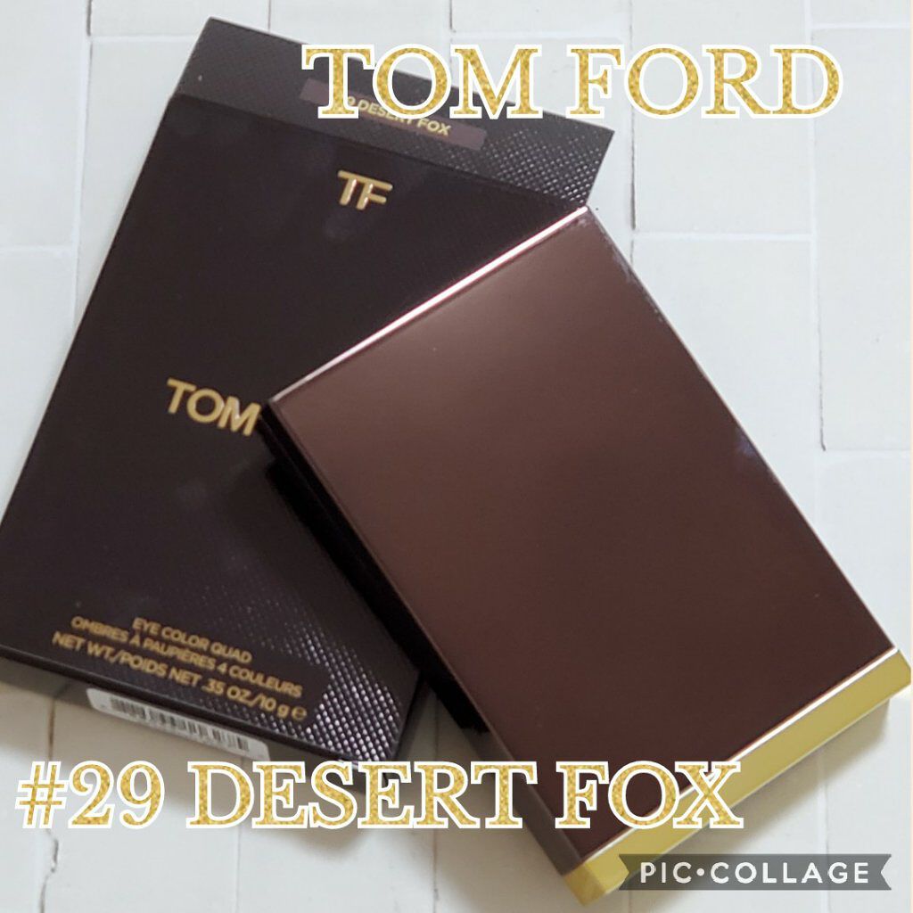 アイ カラー クォード/TOM FORD BEAUTY/アイシャドウパレットを使ったクチコミ(1枚目)