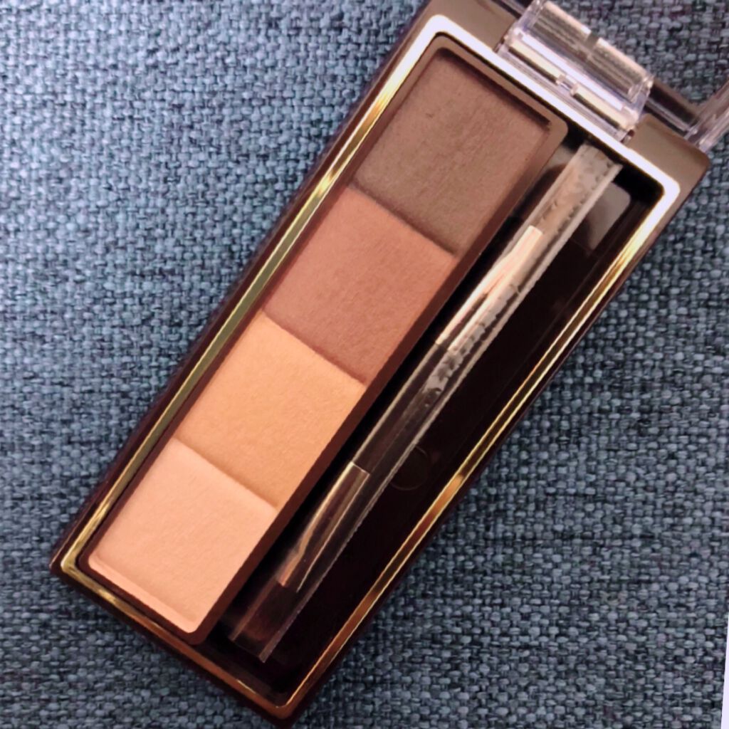 スタイリング パウダーアイブロウ SE03 ピンクブラウン/excel/パウダーアイブロウを使ったクチコミ（2枚目）