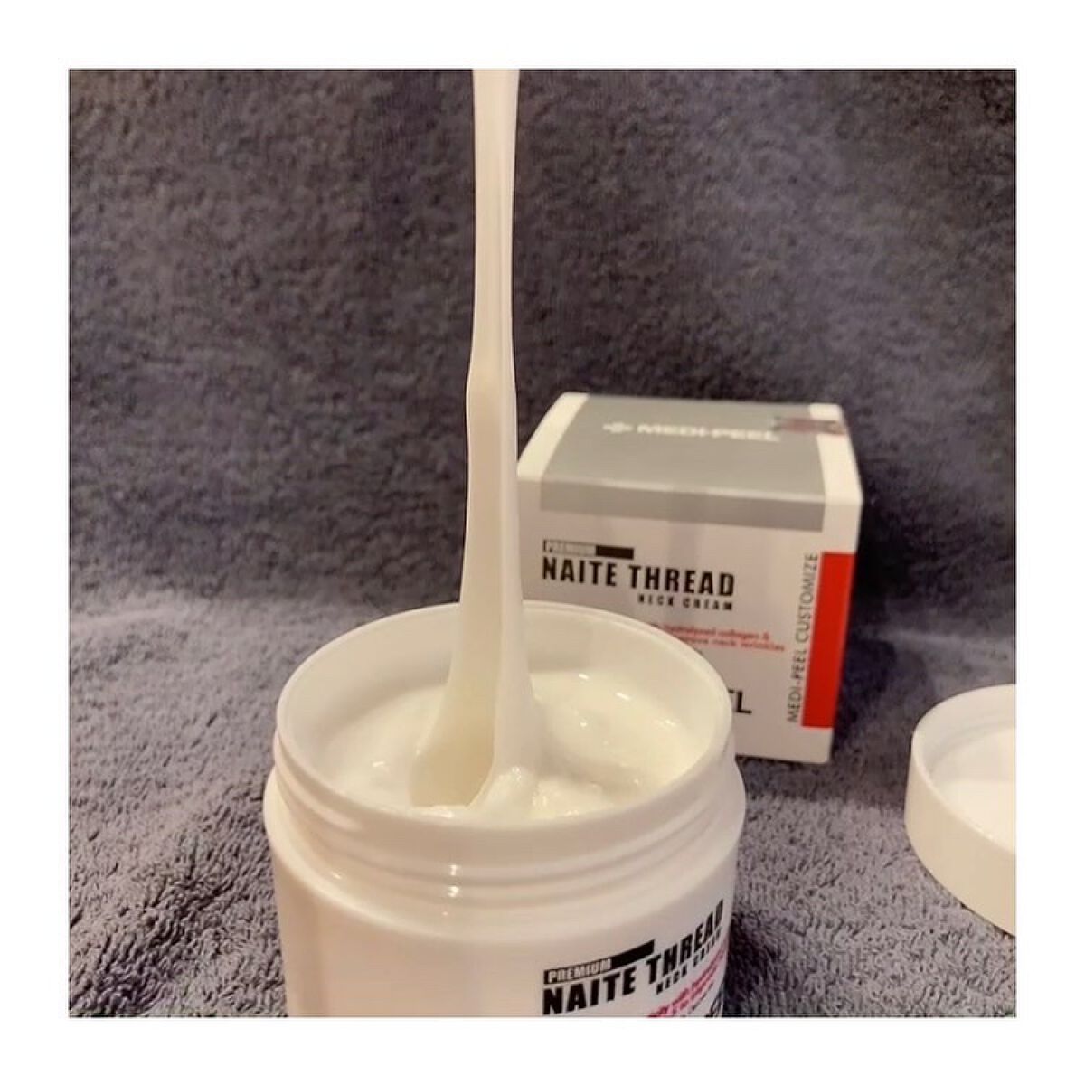 プレミアムナイテ スレッドネッククリーム/MEDIPEEL/ネック・デコルテケアを使ったクチコミ(5枚目)