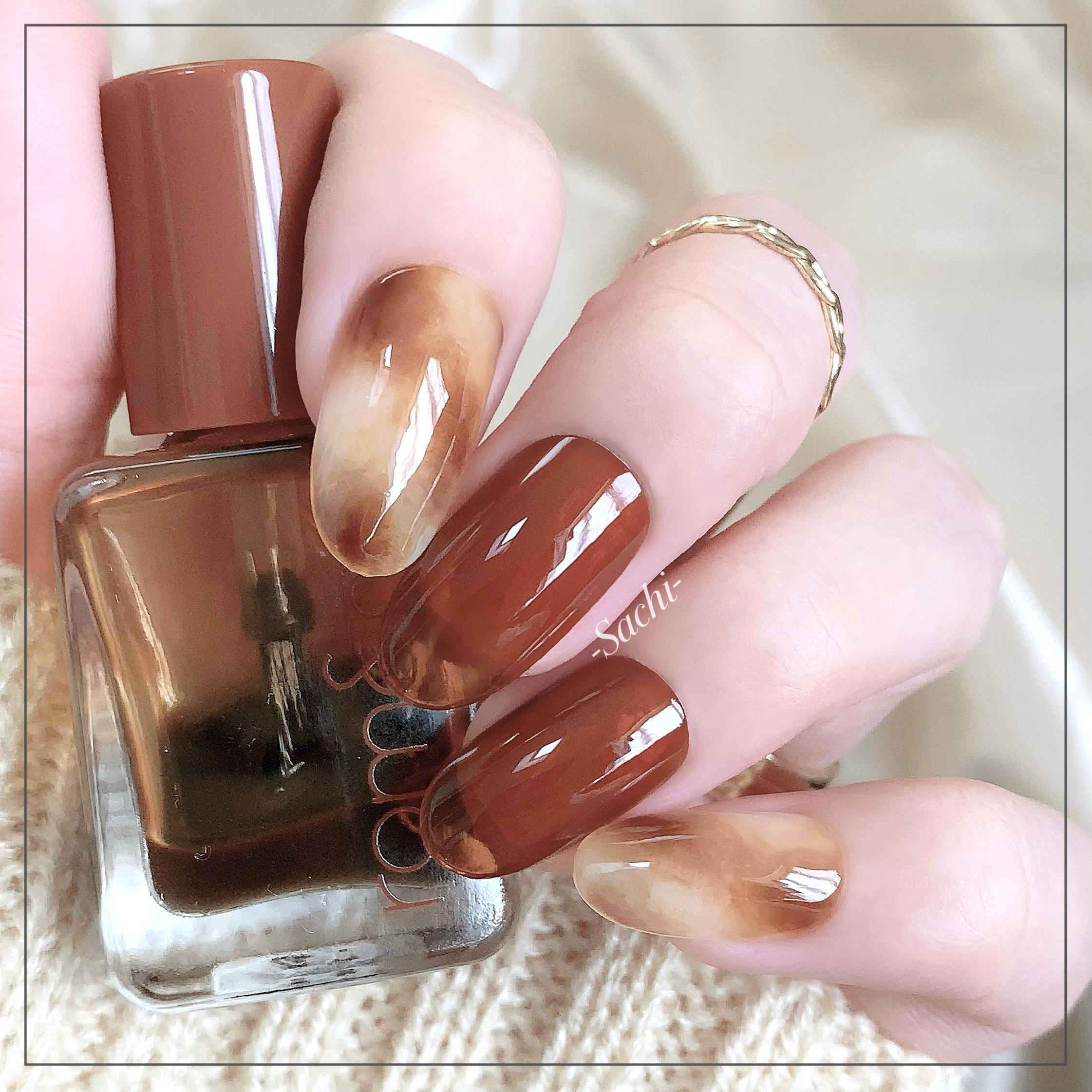 ムードペブルネイル/rom&nd/マニキュアを使ったクチコミ（1枚目）