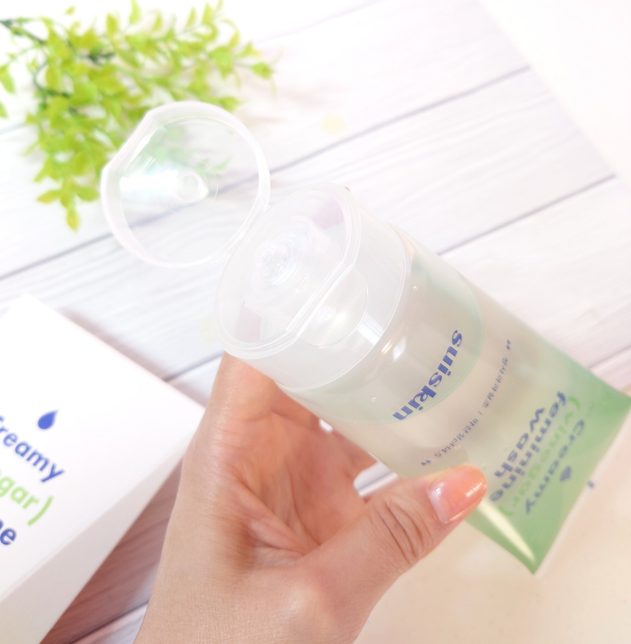 クリーミービネガーフェミニンウォッシュ/suiskin/ボディソープを使ったクチコミ（3枚目）