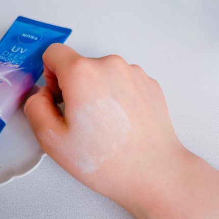 ニベアUV ディープ プロテクト&ケア トーンアップ エッセンス/ニベア/日焼け止めローションを使ったクチコミ(5枚目)