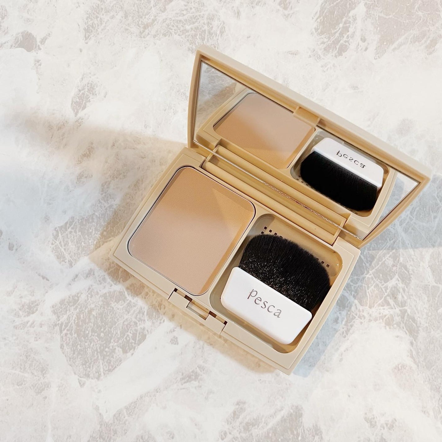 ピクジェリーク セラム パウダリー BB/Pesca(ペスカ)/パウダーファンデーションを使ったクチコミ(8枚目)