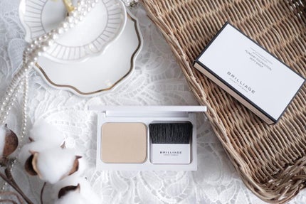 パウダリーファンデーション ソフトシャイニー/ブリリアージュ/パウダーファンデーションを使ったクチコミ(1枚目)