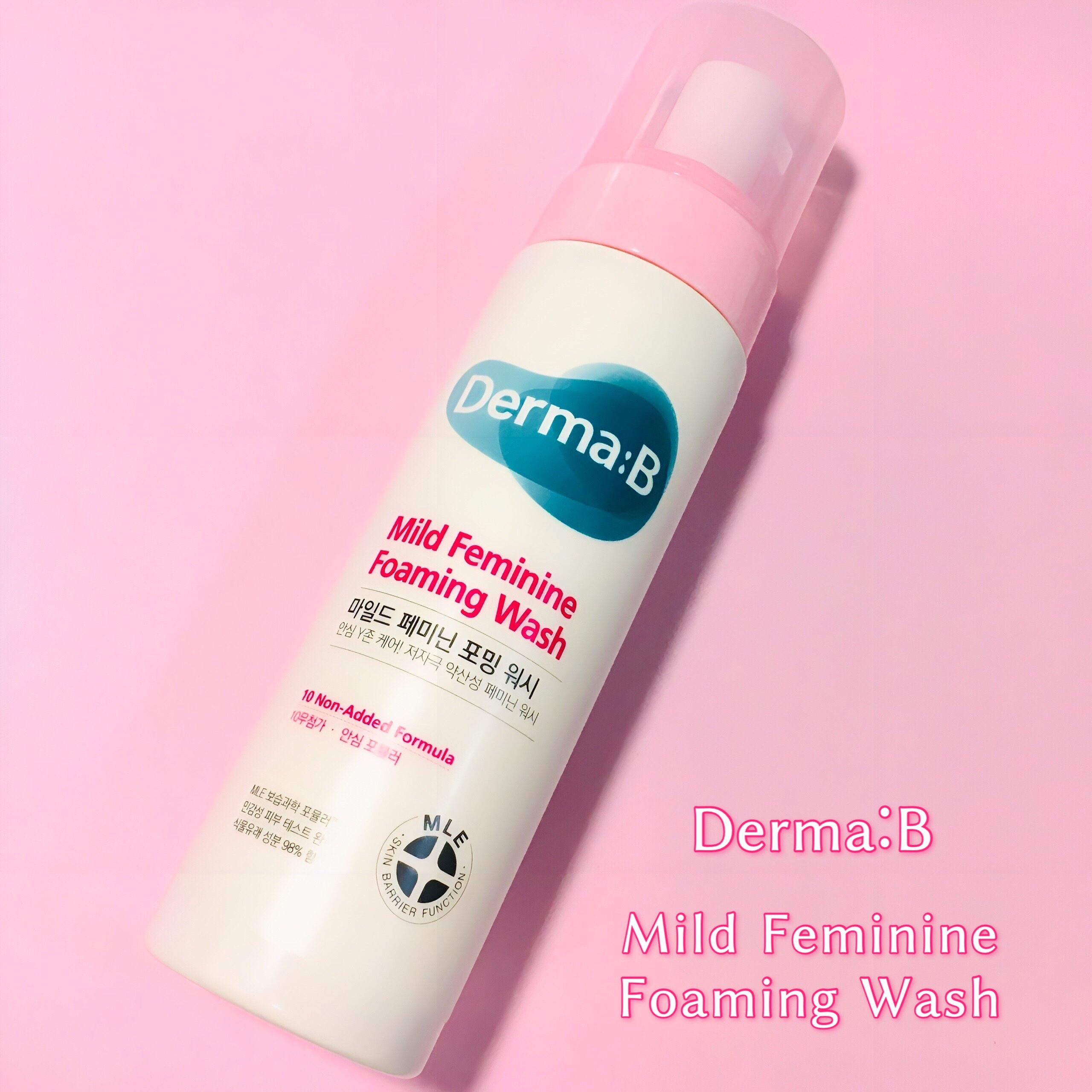 マイルドフェミニンフォーミングウォッシュ/Derma:B/デリケートゾーンケアを使ったクチコミ（1枚目）