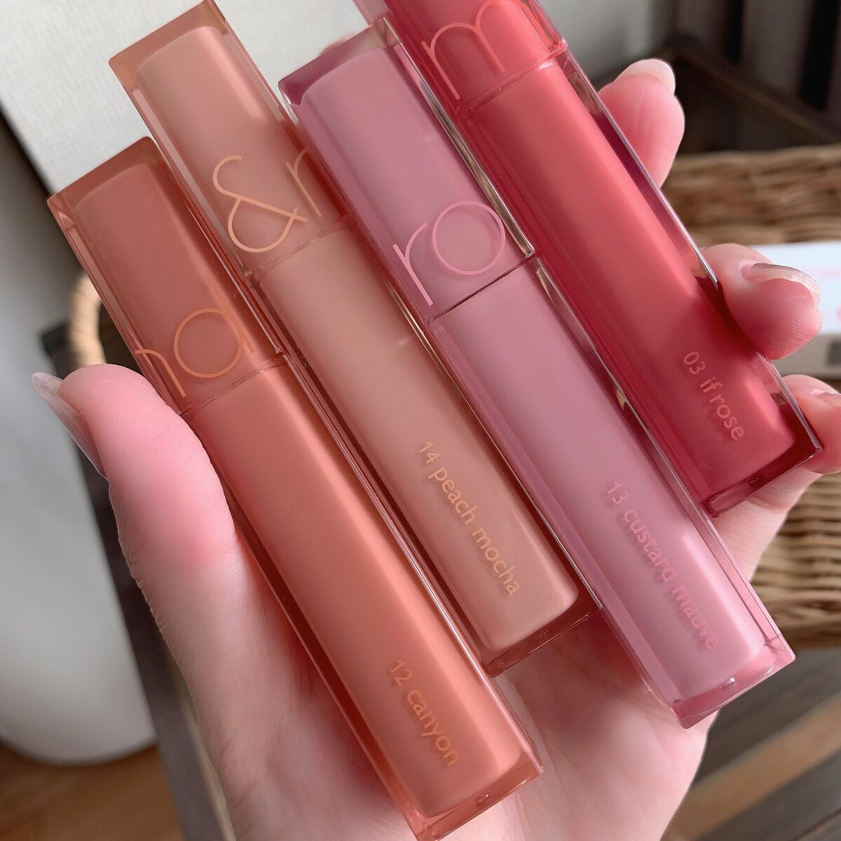 デュイフルウォーターティント/rom&amp;nd/リップティントを使ったクチコミ（1枚目）