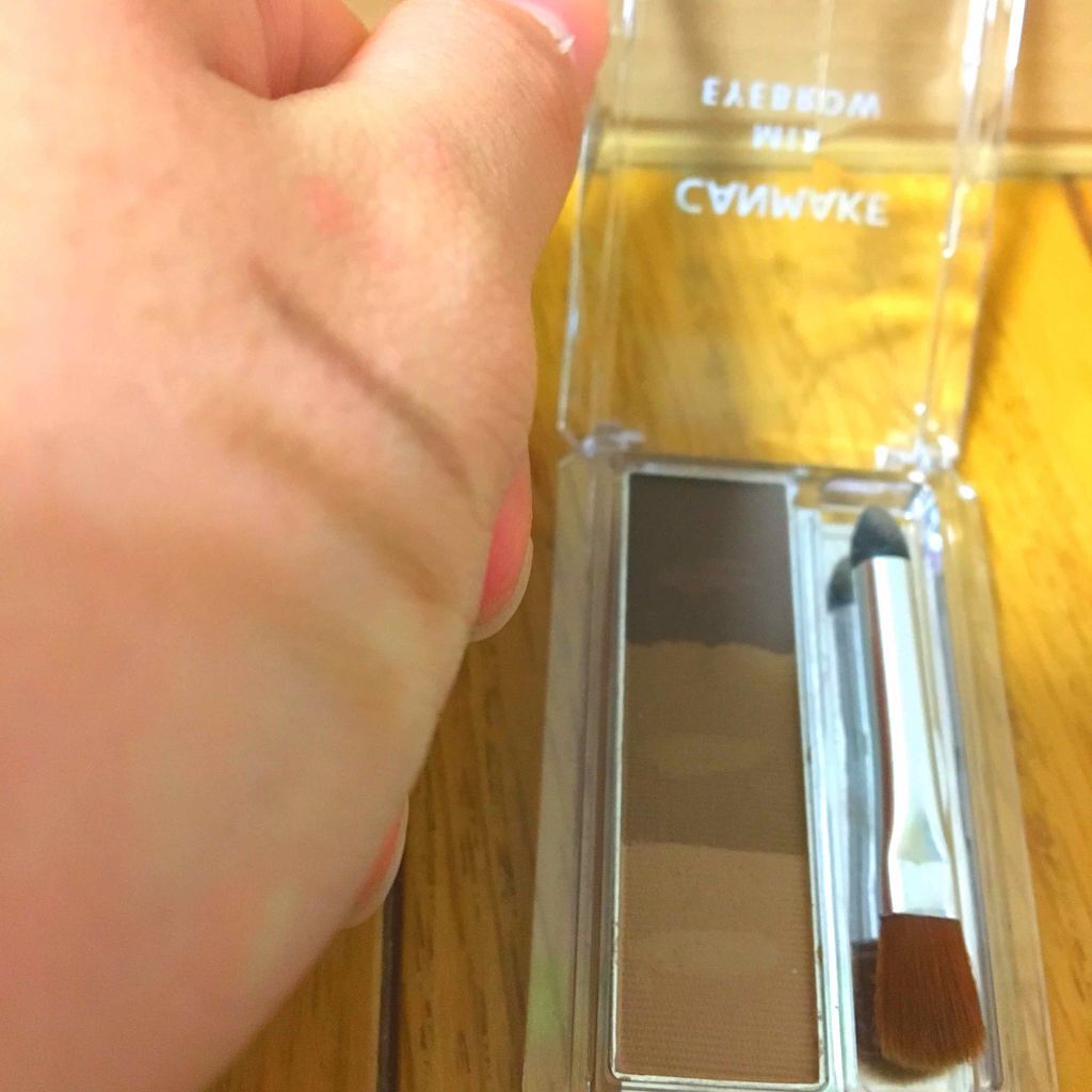 ミックスアイブロウ/キャンメイク/パウダーアイブロウを使ったクチコミ(2枚目)