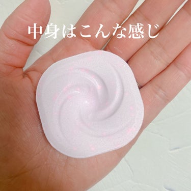 バブ しあわせ呼ぶさくらの香りのクチコミ「バブのしあわせ呼ぶさくらの香り🌸
ほのかに甘いさくらの香りです🥰


バブは炭酸力が温浴効果を.....」（3枚目）