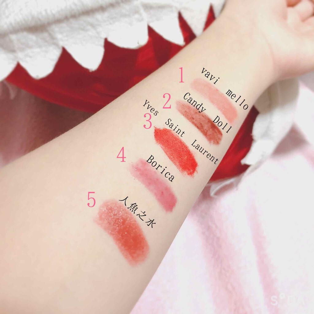 ピーチズ メルティング リップスティック/VAVI MELLO/口紅を使ったクチコミ(2枚目)