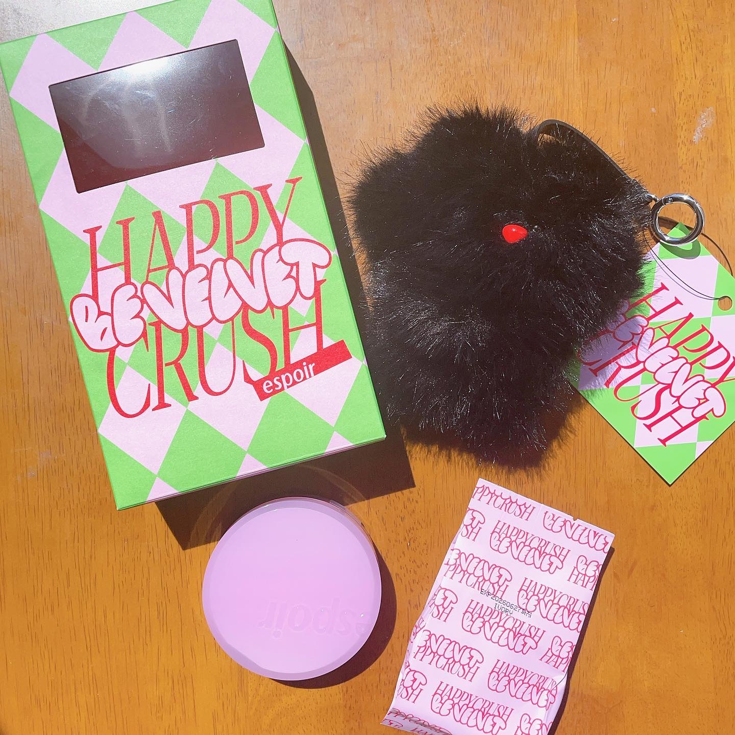 ビーベルベット ハッピークラッシュエディション/espoir/クッションファンデーションを使ったクチコミ（1枚目）