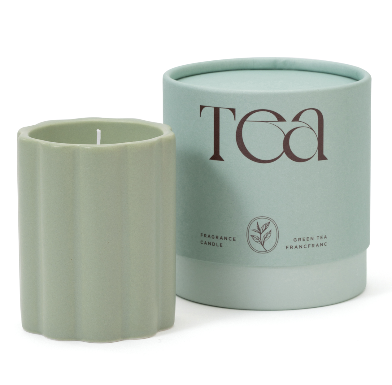フランフラン ティー フレグランスキャンドル グリーンティー