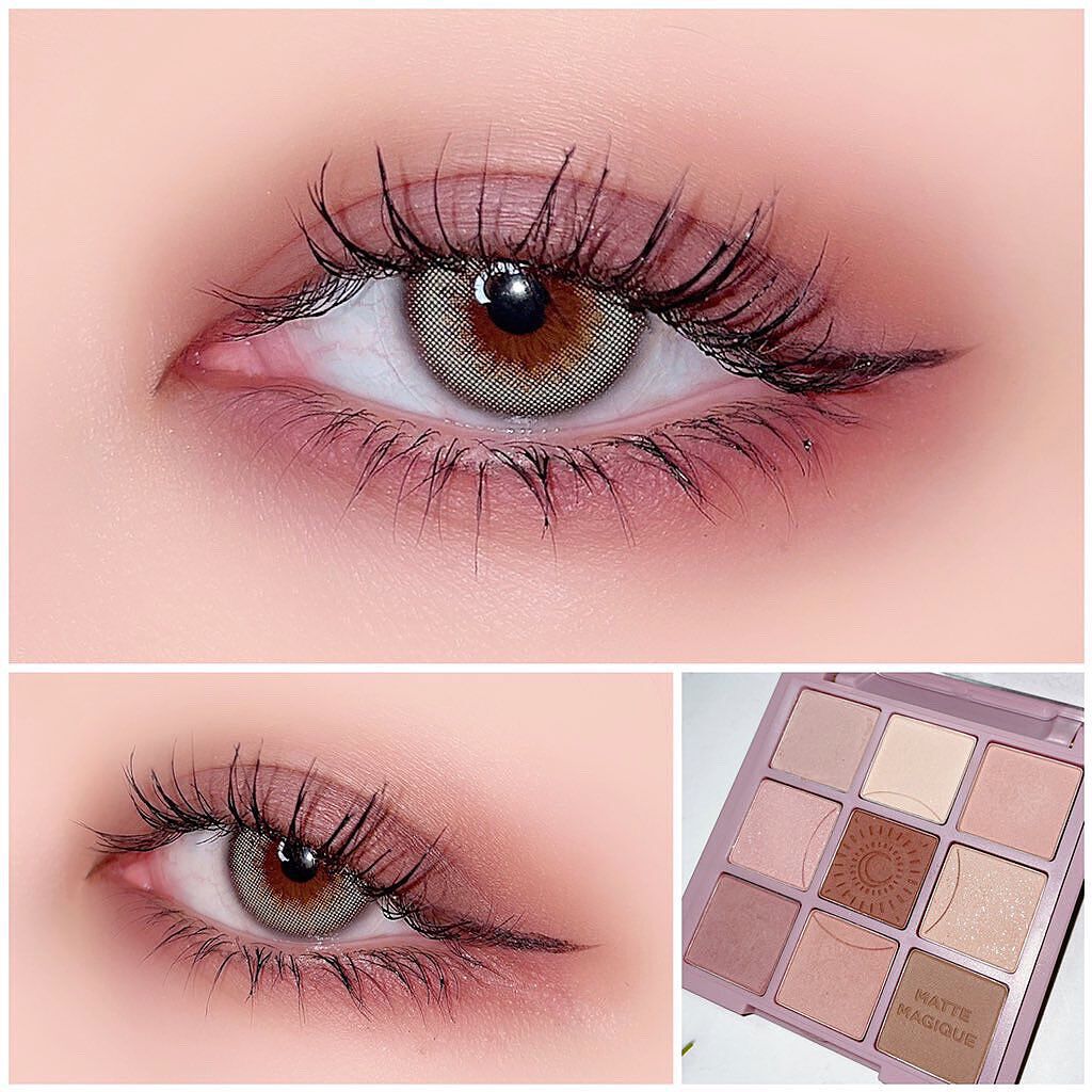 マイフェイブムードアイパレット 9カラー/HOLIKA HOLIKA/アイシャドウパレットを使ったクチコミ（1枚目）