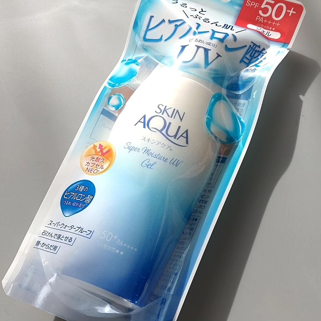 スキンアクア スーパーモイスチャージェル/スキンアクア/日焼け止めジェルを使ったクチコミ（1枚目）